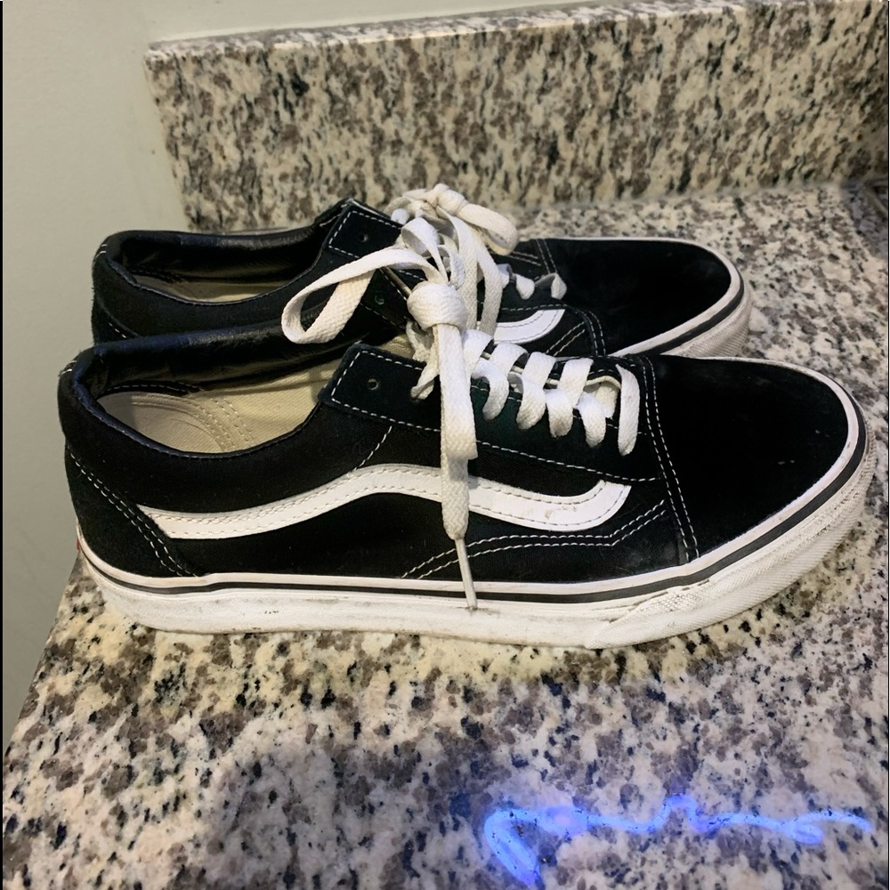 Black Old School Vans